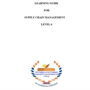 CBET Supply Chain Management Level 6 TVET CDACC